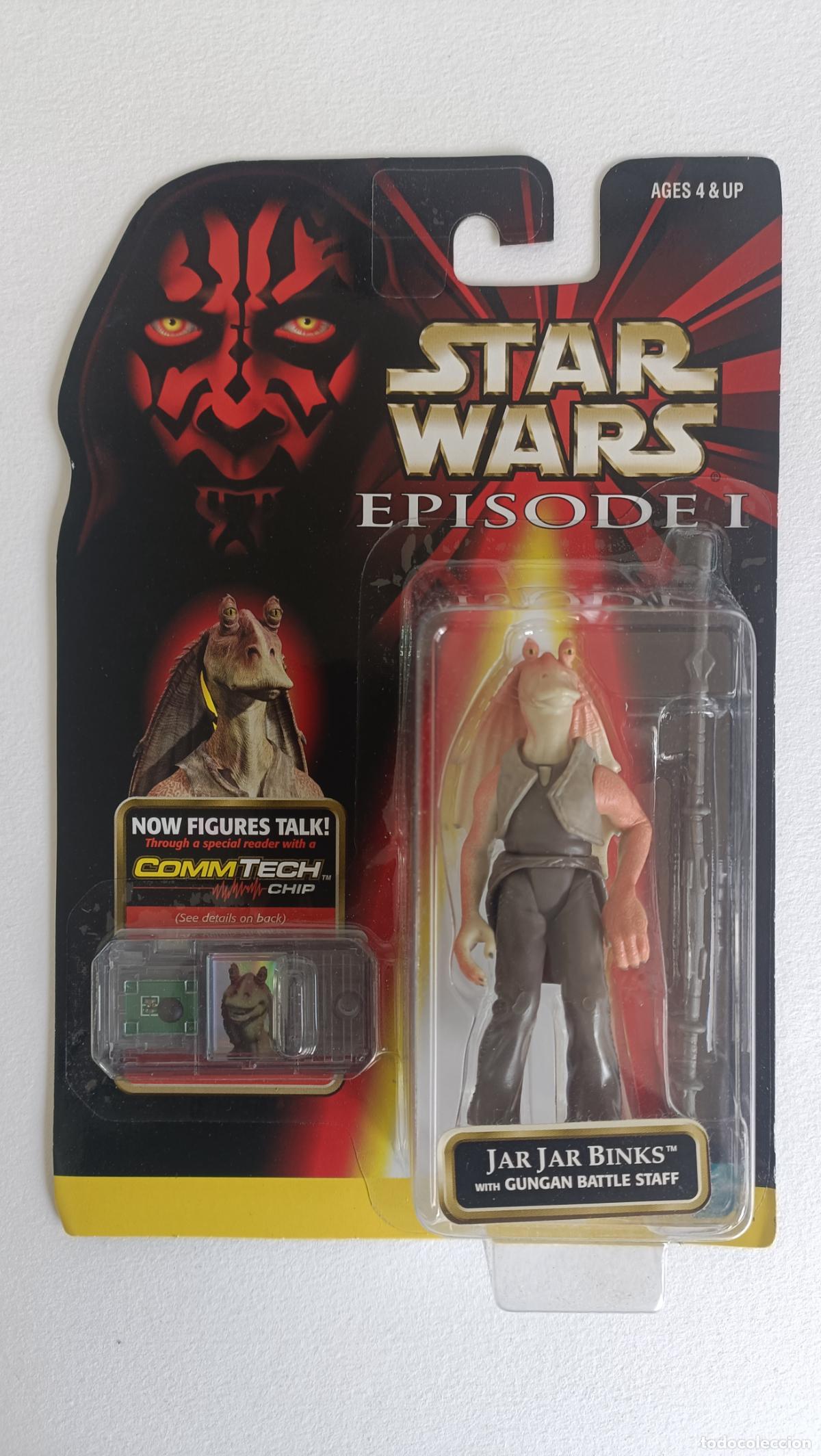 Figuras y Mu&ntilde;ecos Star Wars: Jar Jar Binks Star Wars Episode I Collection
