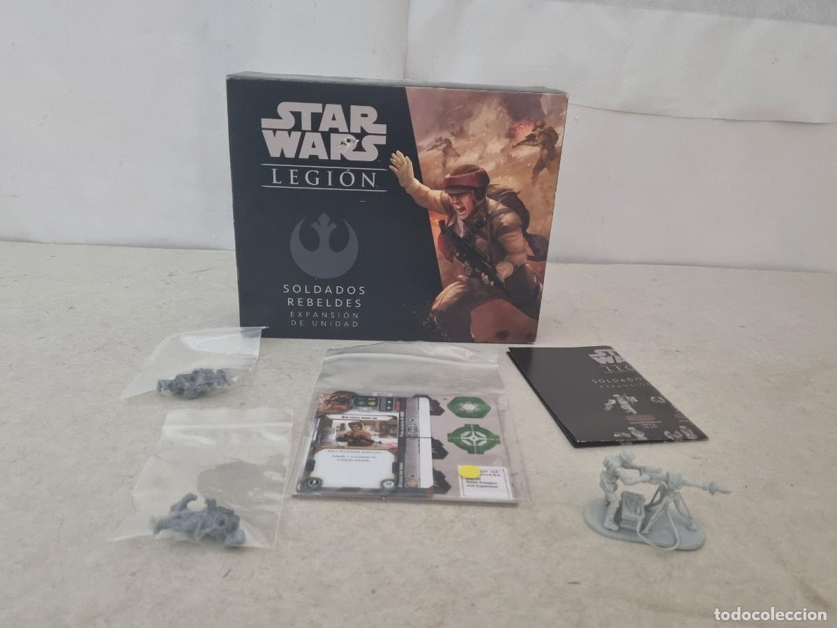 Figuras y Mu&ntilde;ecos Star Wars: Caja Star Wars legi&oacute;n soldados rebeldes expansi&oacute;n de unidad