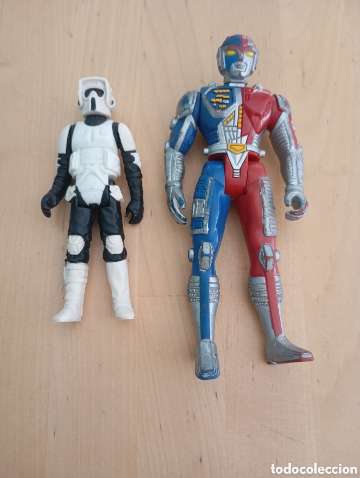 Figuras y Mu&ntilde;ecos Star Wars: Kenner 1983 Hong Kong Trooper Figura Star Wars Soldado Imperial + Ryan Steele VR Troopers 1994