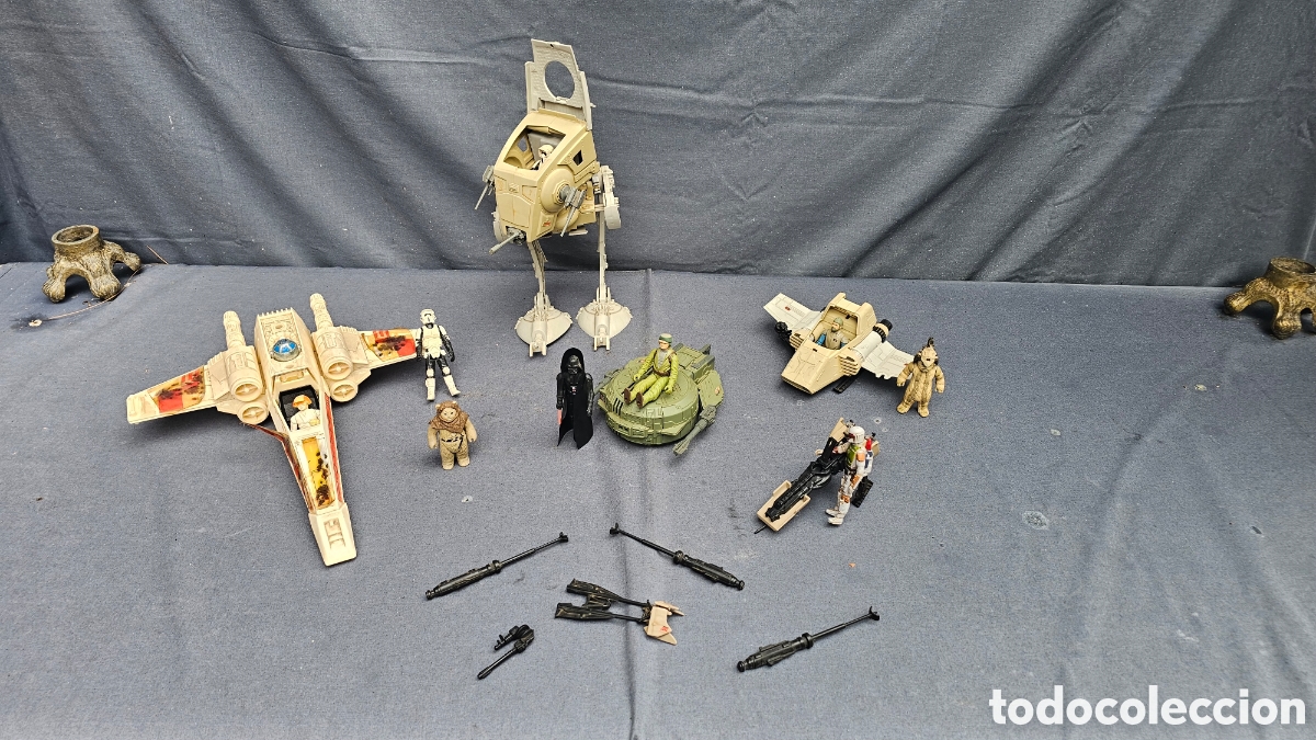 Figuras y Mu&ntilde;ecos Star Wars: Antiguo lote de star wars