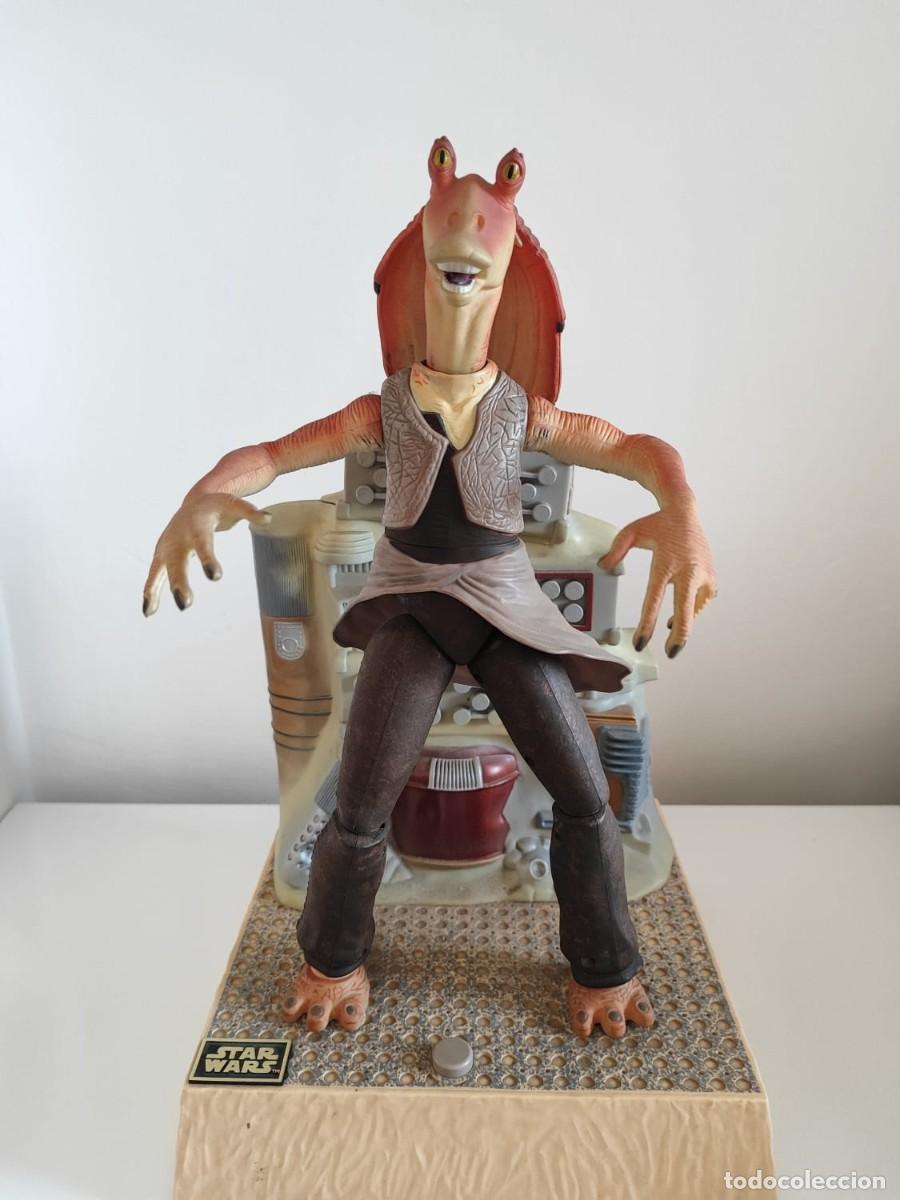 Figuras y Mu&ntilde;ecos Star Wars: Figura Vintage Star Wars Jar Jar Binks 1999 (Sin probar)