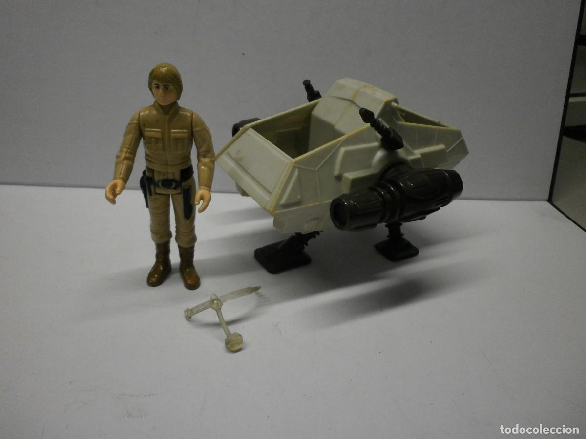 Figuras y Mu&ntilde;ecos Star Wars: lote star wars luke skywalker 1980 lfl mascara de gas lfl 1980 hong kong rig pdt-8 lfl 1981