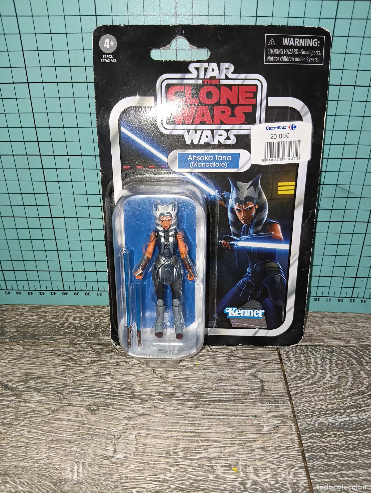 Figuras y Mu&ntilde;ecos Star Wars: Figura Starwars Ahsoka Tano Mandalore Star Wars The Vintage Collection Hasbro
