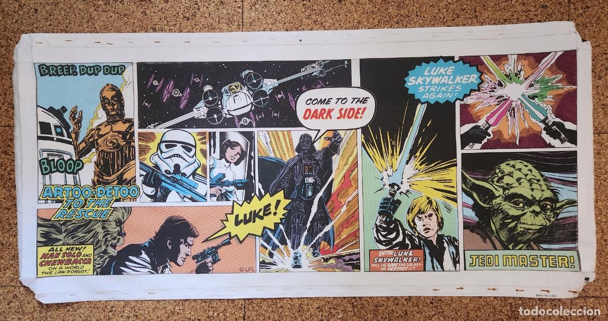 Figuras y Mu&ntilde;ecos Star Wars: STAR WARS poster de tela 1 metro X 45 cms