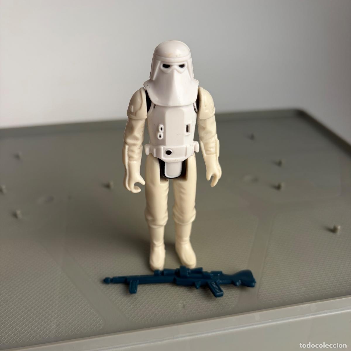 Figuras y Mu&ntilde;ecos Star Wars: Figura mu&ntilde;eco Star wars Imperial Stormtrooper Hong Kong Smile Snowtrooper Kenner 1980 original Hoth