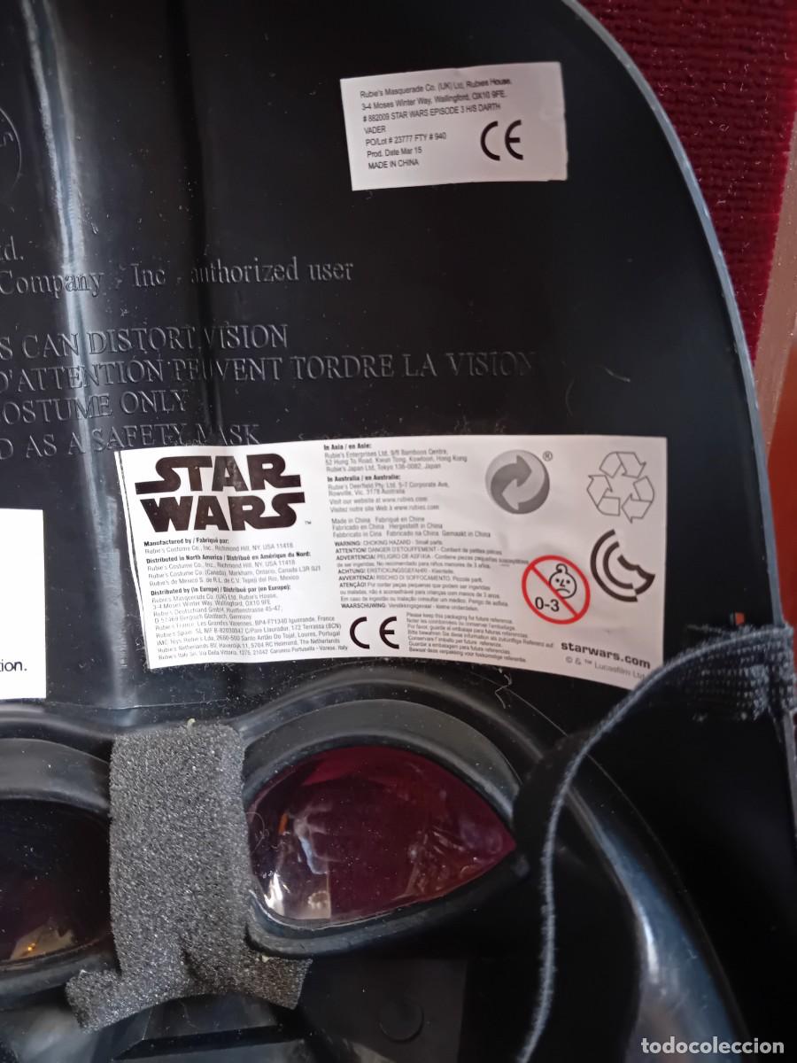 Figuras y mu&ntilde;ecos Star Wars: M&aacute;scara de Darth Vader de Star wars - Foto 4
