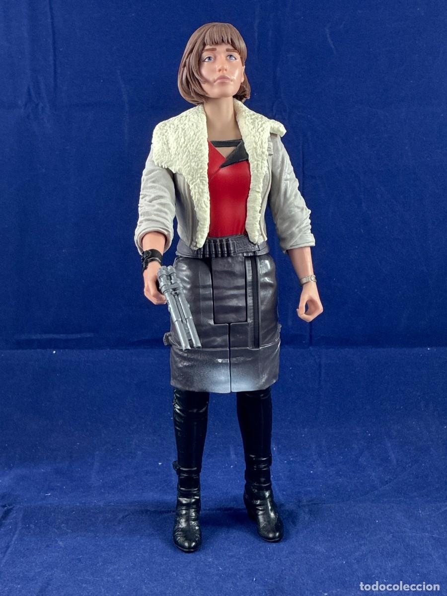 Figuras y Mu&ntilde;ecos Star Wars: Jyn Erso Star Wars Rogue One Hasbro 2016 28 cm buen estado