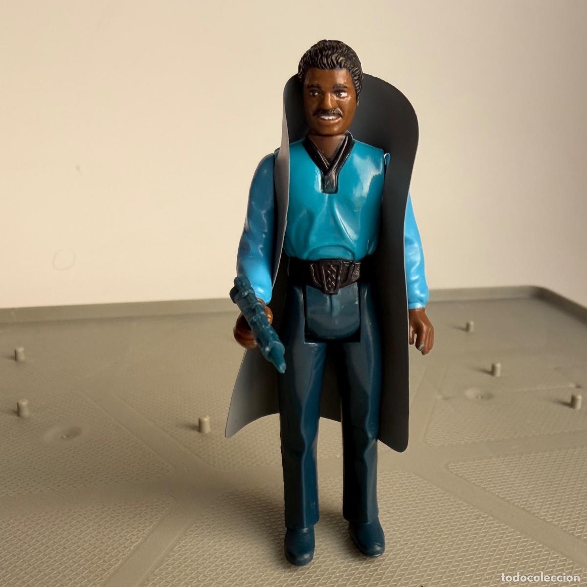 Figuras y Mu&ntilde;ecos Star Wars: Figura mu&ntilde;eco Star wars Lando Calrissian Kenner Smile 1980 original Hong Kong teeth dientes