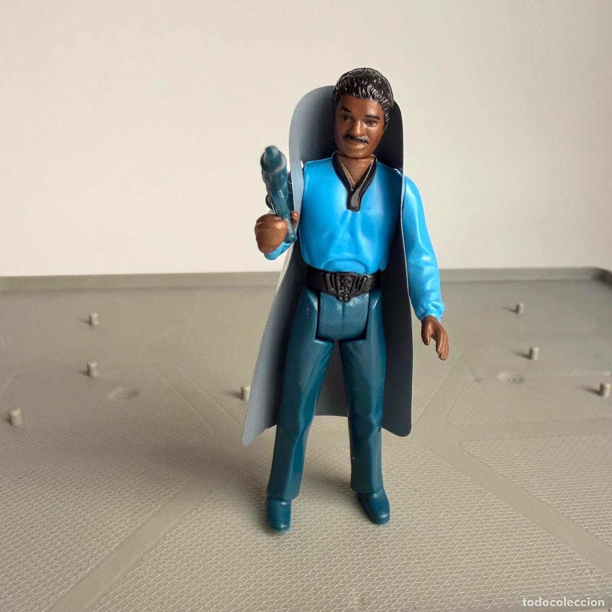 Figuras y Mu&ntilde;ecos Star Wars: Figura mu&ntilde;eco Star wars Lando Calrissian Kenner Unitoy 1980 Hong Kong original No teeth sin dientes