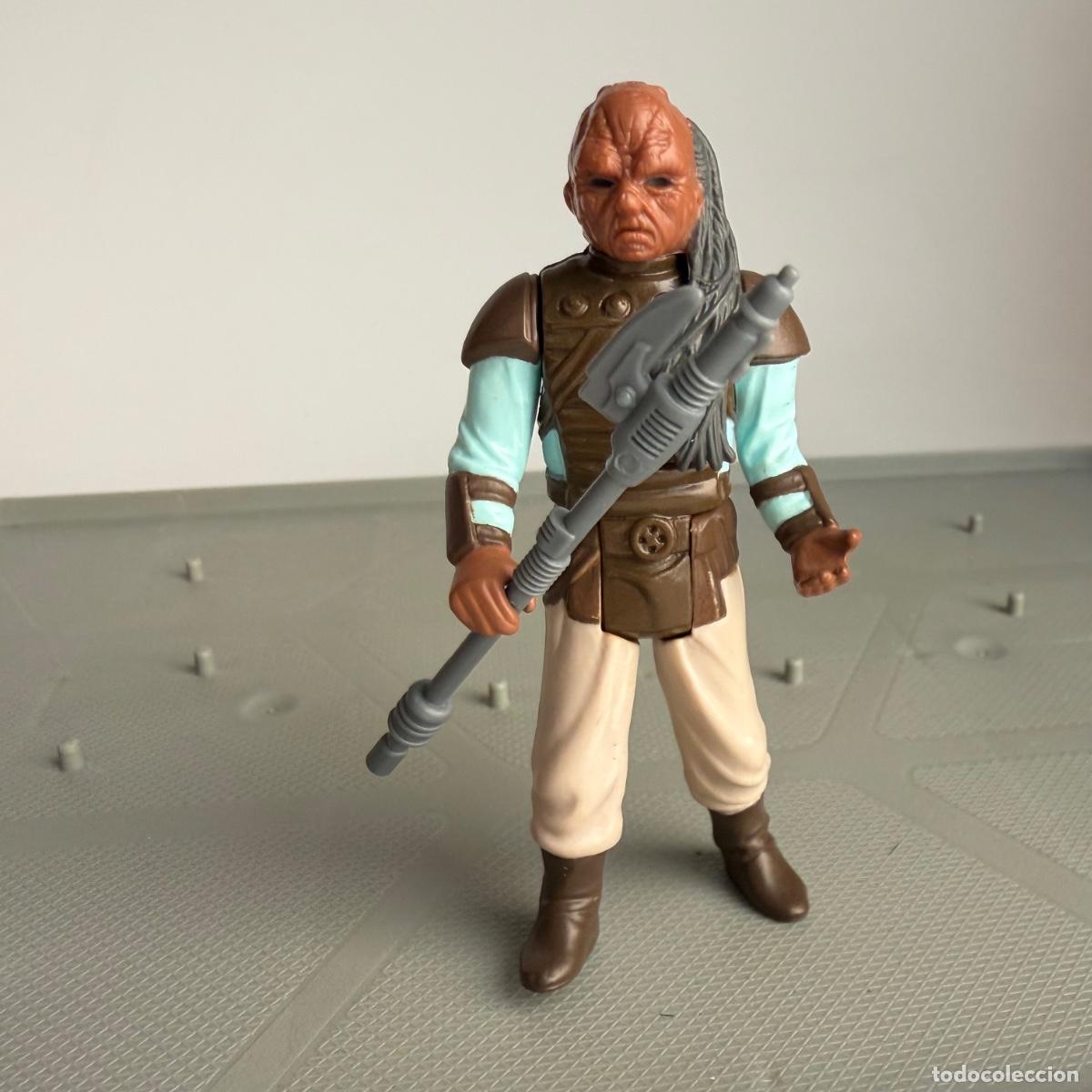 Figuras y Mu&ntilde;ecos Star Wars: Figura mu&ntilde;eco Star wars Weequay Kenner 1983 original No Coo Vibro Axe