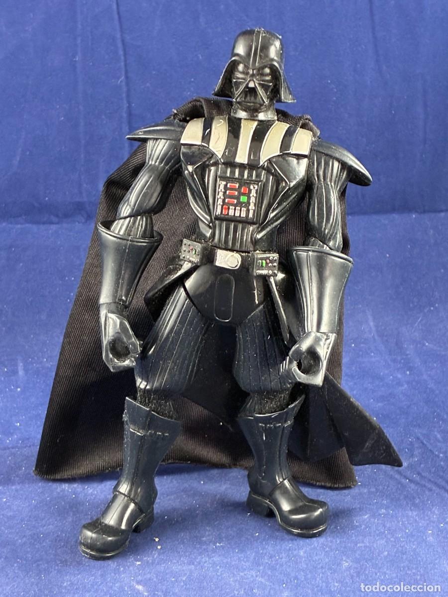 Figuras y Mu&ntilde;ecos Star Wars: Figura Darth Vader Hasbro Kenner 19 cm Star Wars con Capa Original Articulada