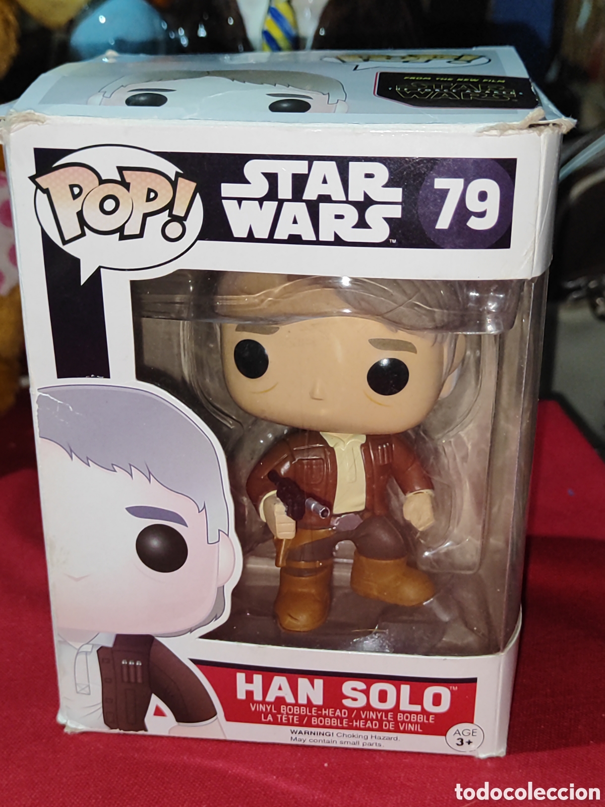 Figuras y Mu&ntilde;ecos Star Wars: Funko Pop Han Solo Star wars 79 usado
