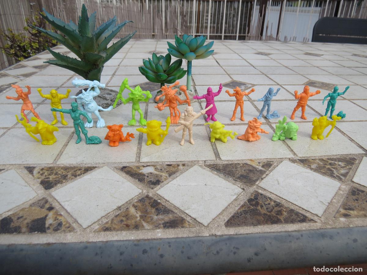 Figuras y mu&ntilde;ecos Star Wars: Lote 19 Dunkin Repro Ewoks Star Wars Panrico Droids Wicket Kneesaa Stormtrooper Gomeesh Comics Spain