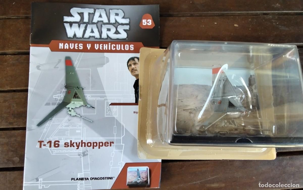 Figuras y mu&ntilde;ecos Star Wars: STAR WARS , NAVES Y VEHICULOS , T-16 SKYHOPPER , NUEVO EN SU CAJA CON EL FASCICULO