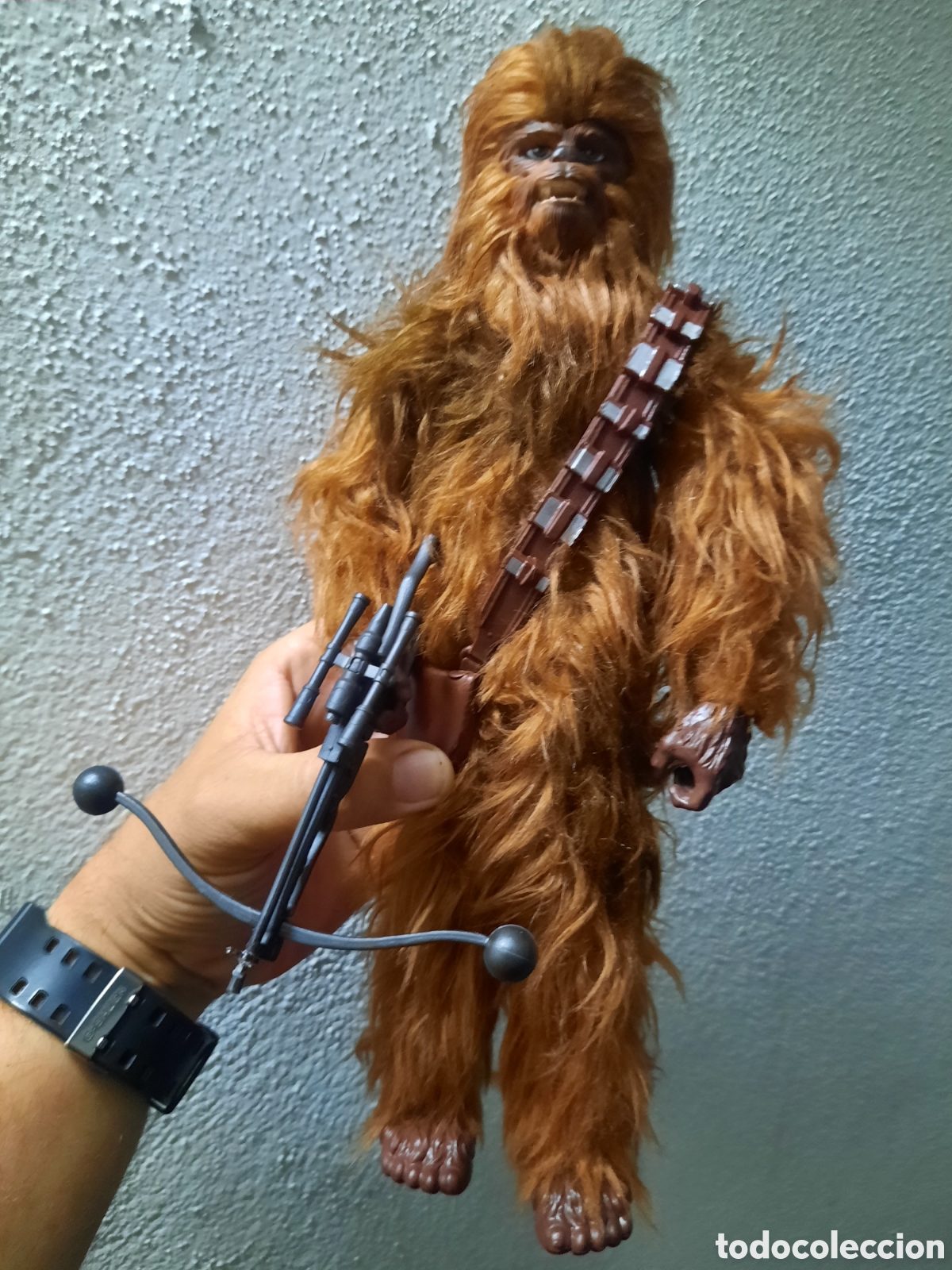Figuras y mu&ntilde;ecos Star Wars: Mu&ntilde;eco Articulado Star Wars Chewbacca Con Voz