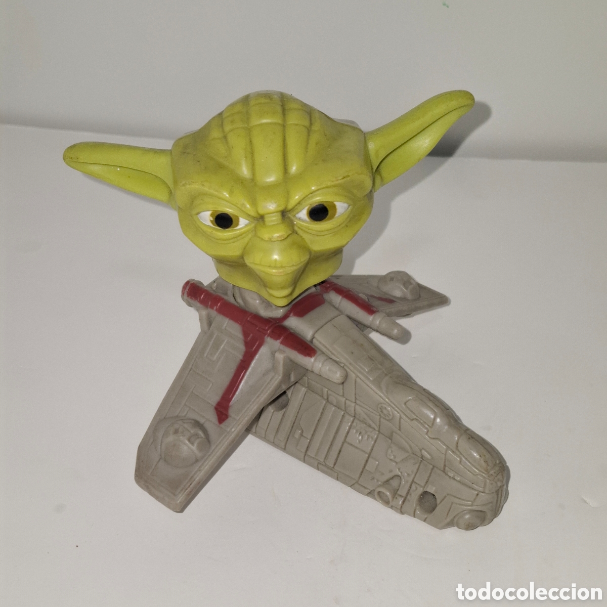 Figuras y mu&ntilde;ecos Star Wars: LUCAS FILM FIGURA DE ACCION PROMOCIONAL MCDONALD'S PREMIUM MCDONALDS HAPPY MEAL STAR WARS YODA 2008