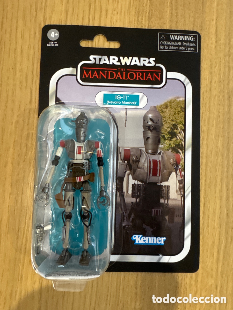 Figuras y mu&ntilde;ecos Star Wars: Figura IG-11 Nevarro Marshal The Mandalorian The Vintage Collection Star Wars Hasbro (VC 388)