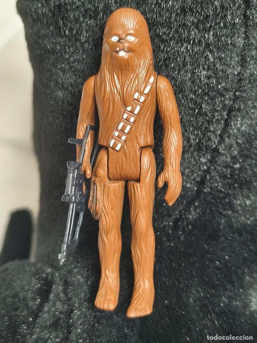 Figuras y mu&ntilde;ecos Star Wars: Star wars. Chewbacca. 1^ edici&oacute;n . G.M.F.G.I. 1977. Kenner. First 12 . Con ballesta laser original.