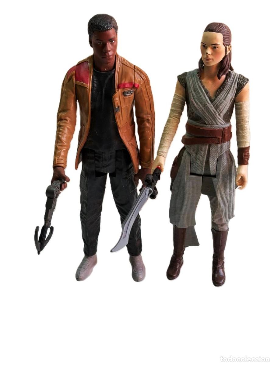 Figures and Dolls Star Wars: HASBRO STAR WARS FIGURAS REY Y FINN 29 CM. ALTO