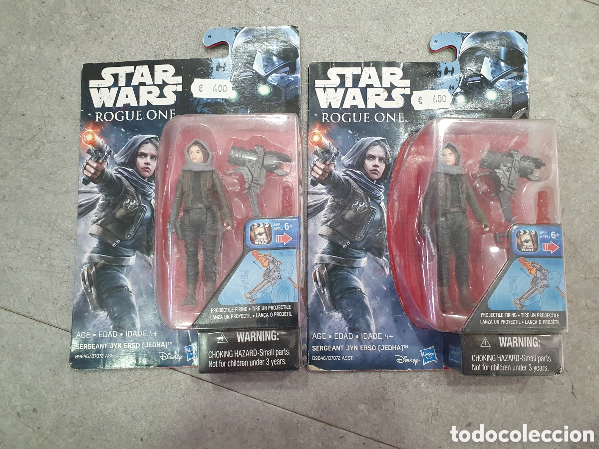 Figuras e Bonecos Star Wars: 2 figuras de acci&oacute;n Star Wars. En blister. (L120)