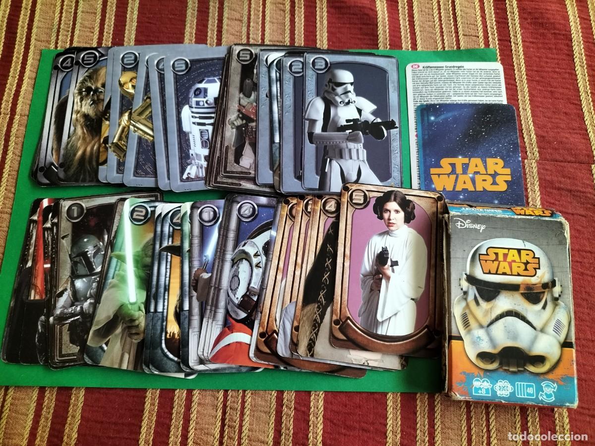 Figuras e Bonecos Star Wars: (STAR WARS)(FOURNIER)(DISNEY) BARAJA DE 40 CARTAS PERSONAJES STAR WARS DISNEY FOURNIER