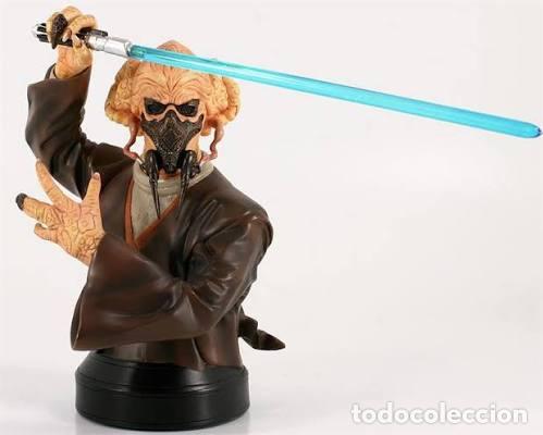 Figuras e Bonecos Star Wars: STAR WARS PLO KOON MINI BUST - GENTLE GIANT- 2581/4500 - PERFECTO ESTADO