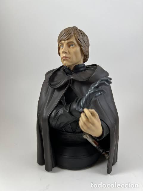 Figurines et Jouets Star Wars: STAR WARS LUKE JEDI MINI BUST - GENTLE GIANT- 578/6500 - PERFECTO ESTADO