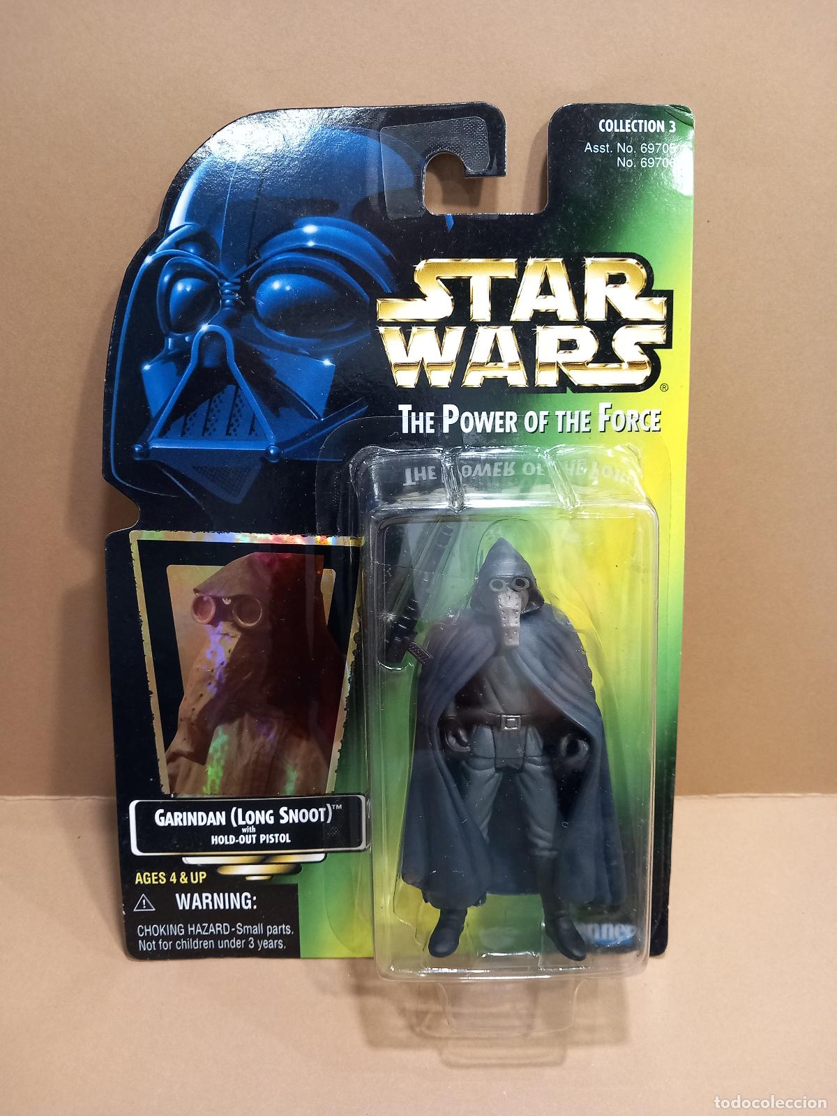 Figuras y mu&ntilde;ecos Star Wars: STAR WARS FIGURA GARINDAN (LONG SNOOT) KENNER - HASBRO A&Ntilde;O 1997 PRECINTADA (G)