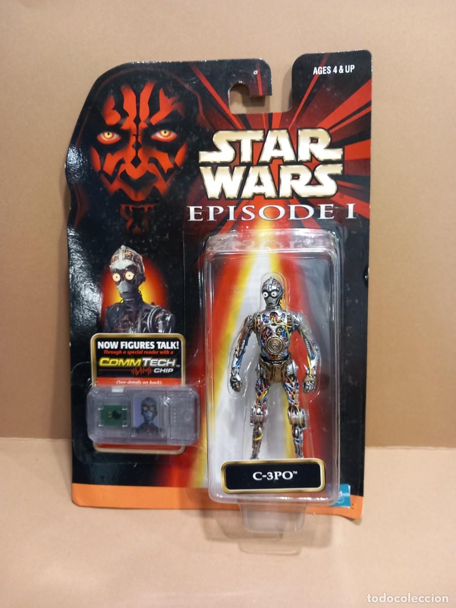 Figuras y mu&ntilde;ecos Star Wars: STAR WARS FIGURA C-3PO LUCAS FILM HASBRO A&Ntilde;O 1998 PRECINTADA (G)