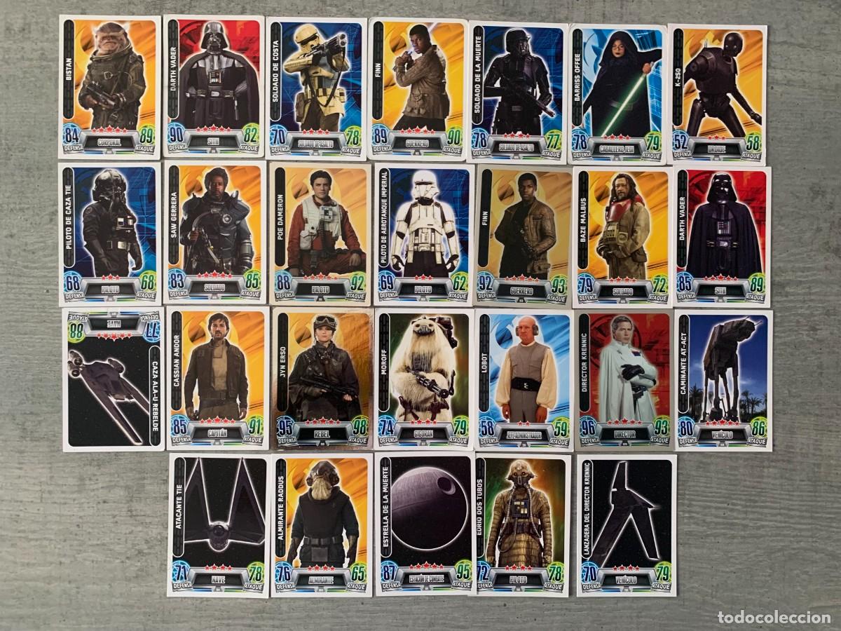 Figuras y mu&ntilde;ecos Star Wars: LOTE DE CARTAS DE STAR WARS