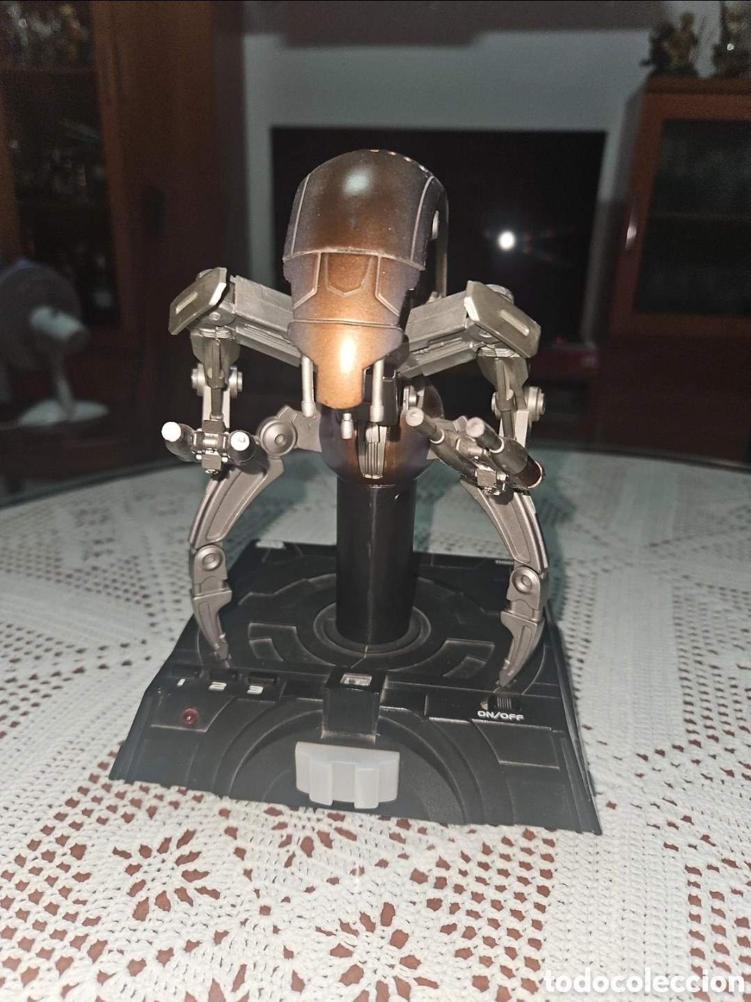 Figuras y mu&ntilde;ecos Star Wars: Figura Droideka Star Wars con movimiento