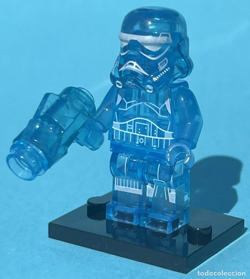 Figuras y mu&ntilde;ecos Star Wars: Imperial Stormtrooper Hologram (Star Wars) Minifigura Figura Minifigure Figure Figurine Mu&ntilde;eco