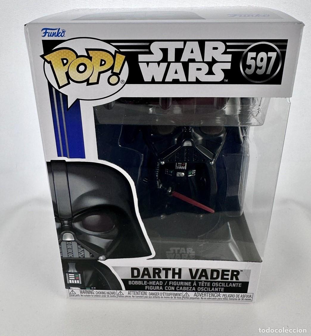 Figuras y mu&ntilde;ecos Star Wars: *️⃣CAJA VACIA FUNK&Ouml; POP! Star Wars Darth Vader 597