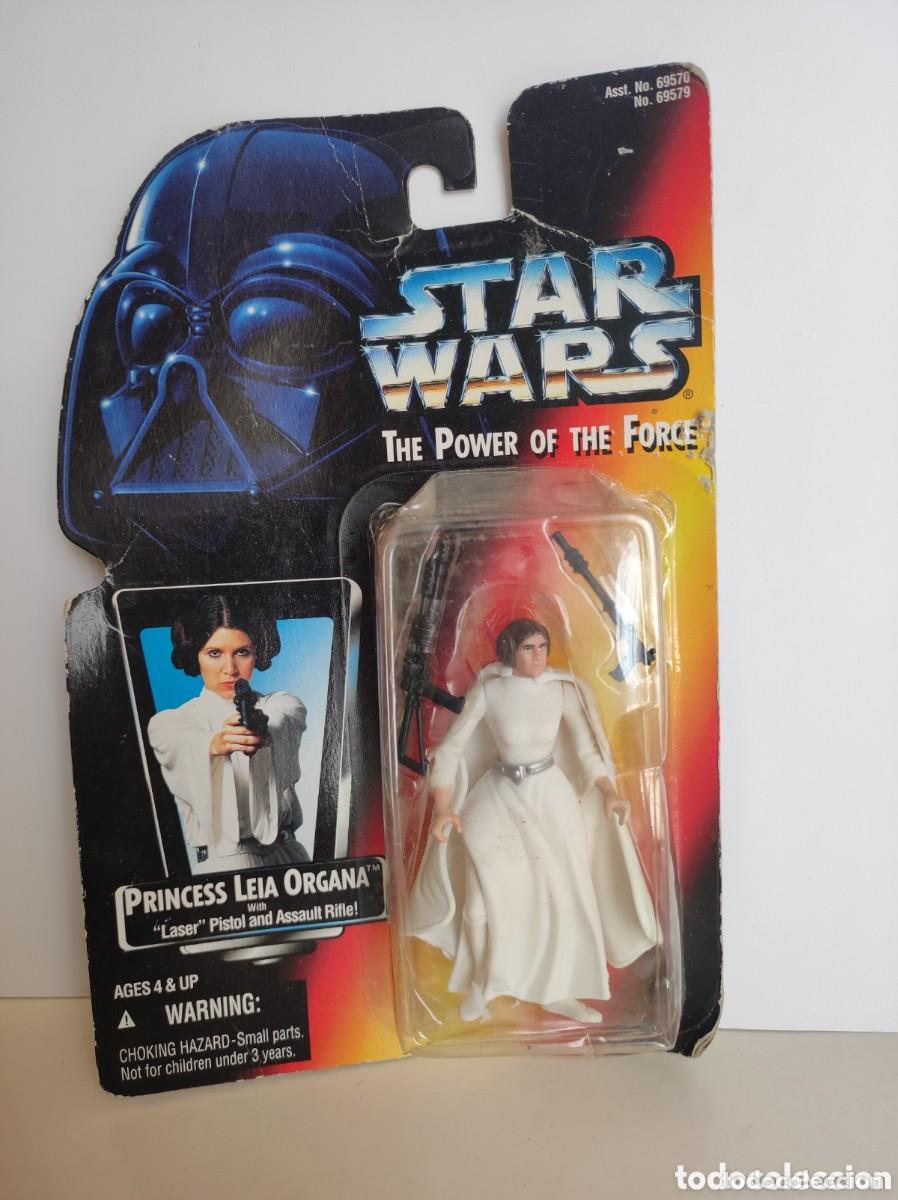 Figuras e Bonecos Star Wars: Antigua figura princesa leia organa star wars en su blister 1995 Kenner