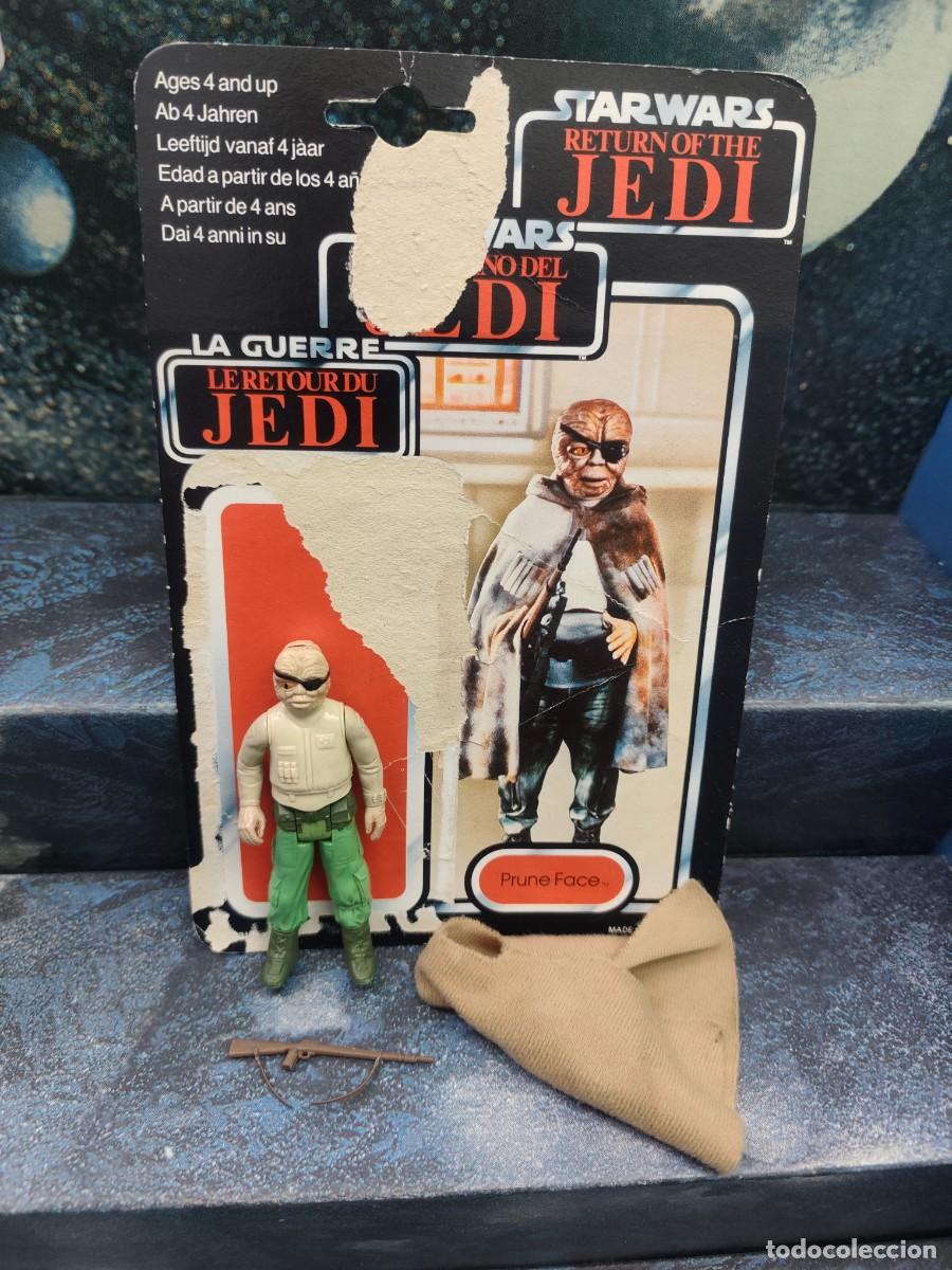 Figuras y mu&ntilde;ecos Star Wars: figura completa mas card star wars prune face trilogo kenner vintage