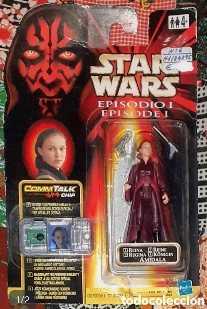 Figuras e Bonecos Star Wars: REINA AMIDALA de STAR WARS: PRECINTADA DE ORIGEN SIN ESTRENAR lote disponible &uacute;nicamente en subasta.