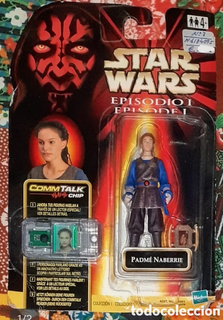 Figuras e Bonecos Star Wars: PADM&Eacute; NABERRIE de STAR WARS: PRECINTADA DE ORIGEN SIN ESTRENAR lote disponible &uacute;nicamente en subasta