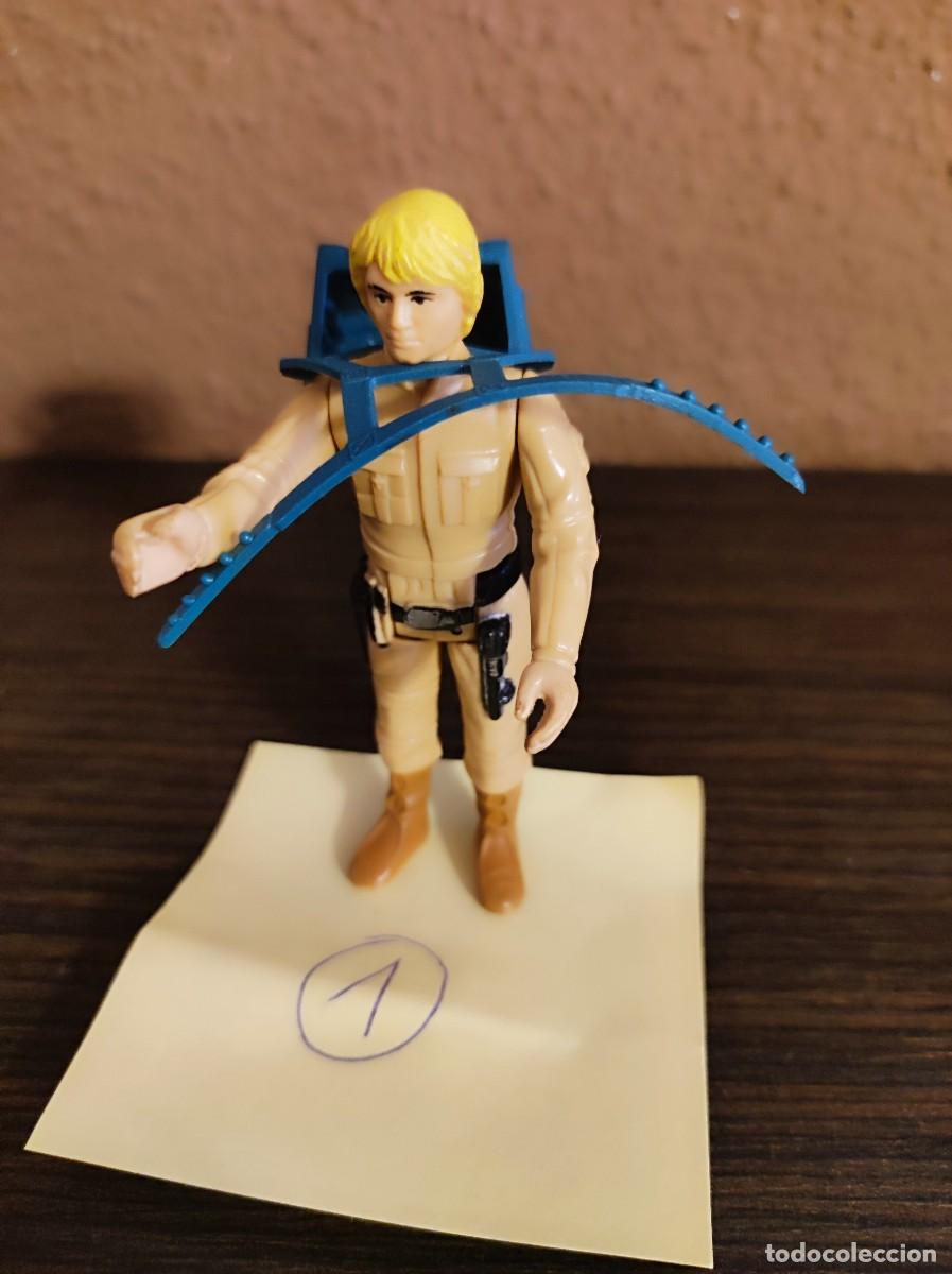 Figure e Bambolotti Star Wars: LUKE SKYWALKER BESPIN. CON MOCHILA AZUL. STAR WARS KENNER VINTAGE A&Ntilde;OS 80
