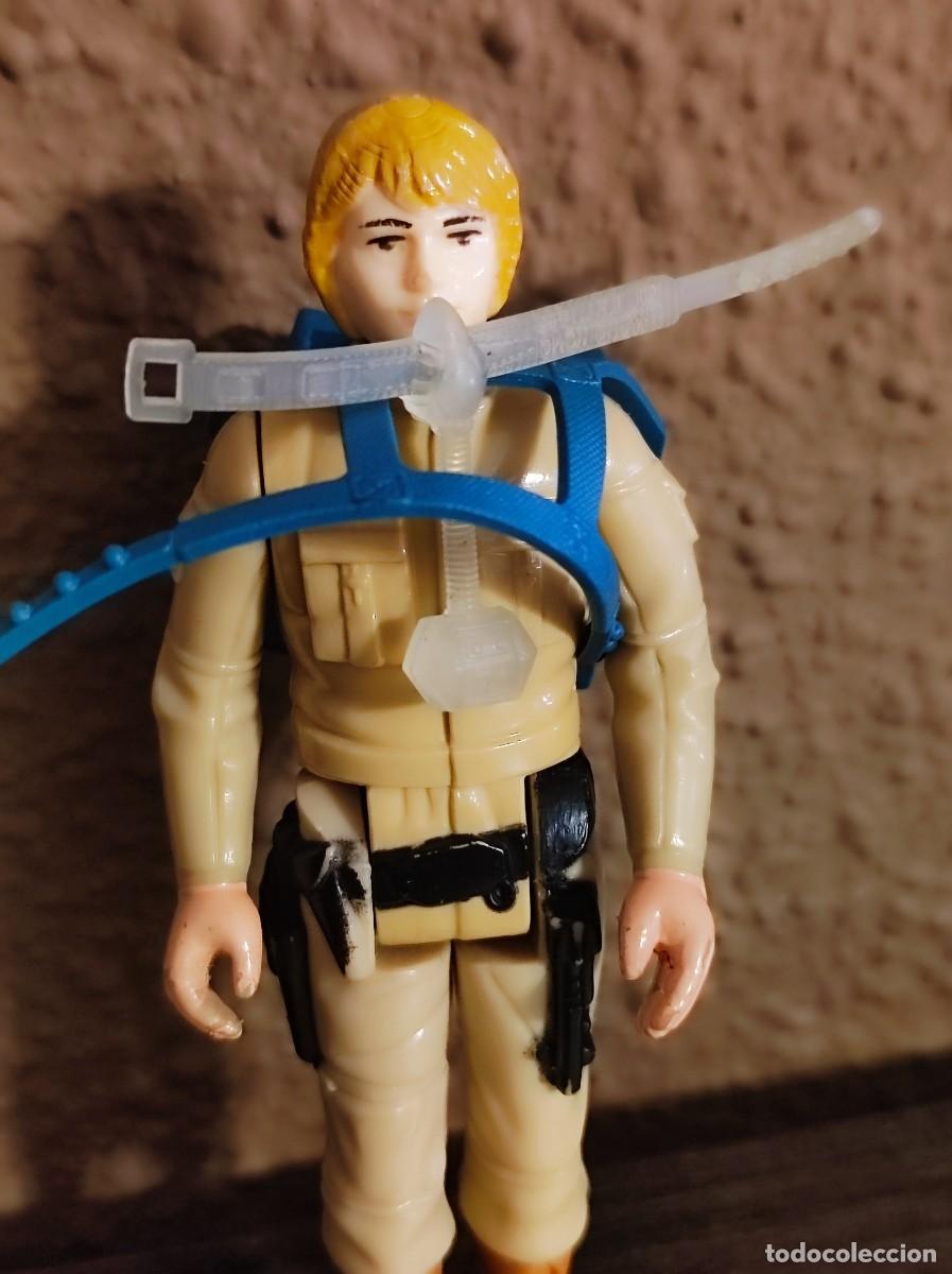 Figuras e Bonecos Star Wars: LUKE BESPIN. CON M&Aacute;SCARA Y MOCHILA. STAR WARS KENNER VINTAGE