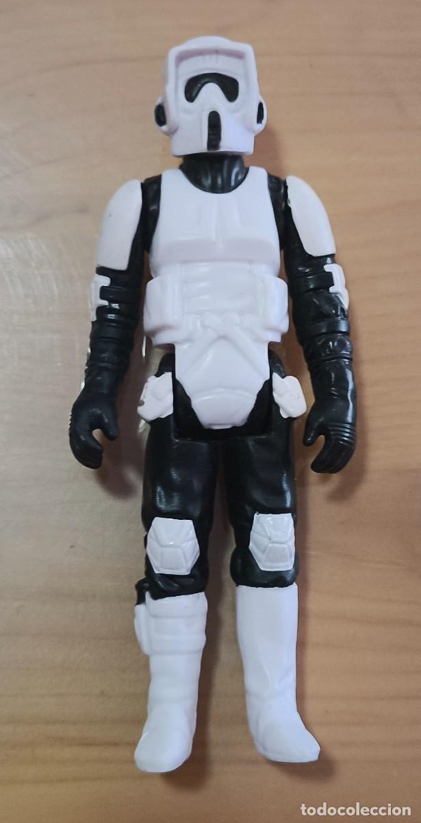 Figuras y mu&ntilde;ecos Star Wars: FIGURA STAR WARS HASBRO SOLDADO EXPLORADOR - SCOUT TROOPER - 9 CMS