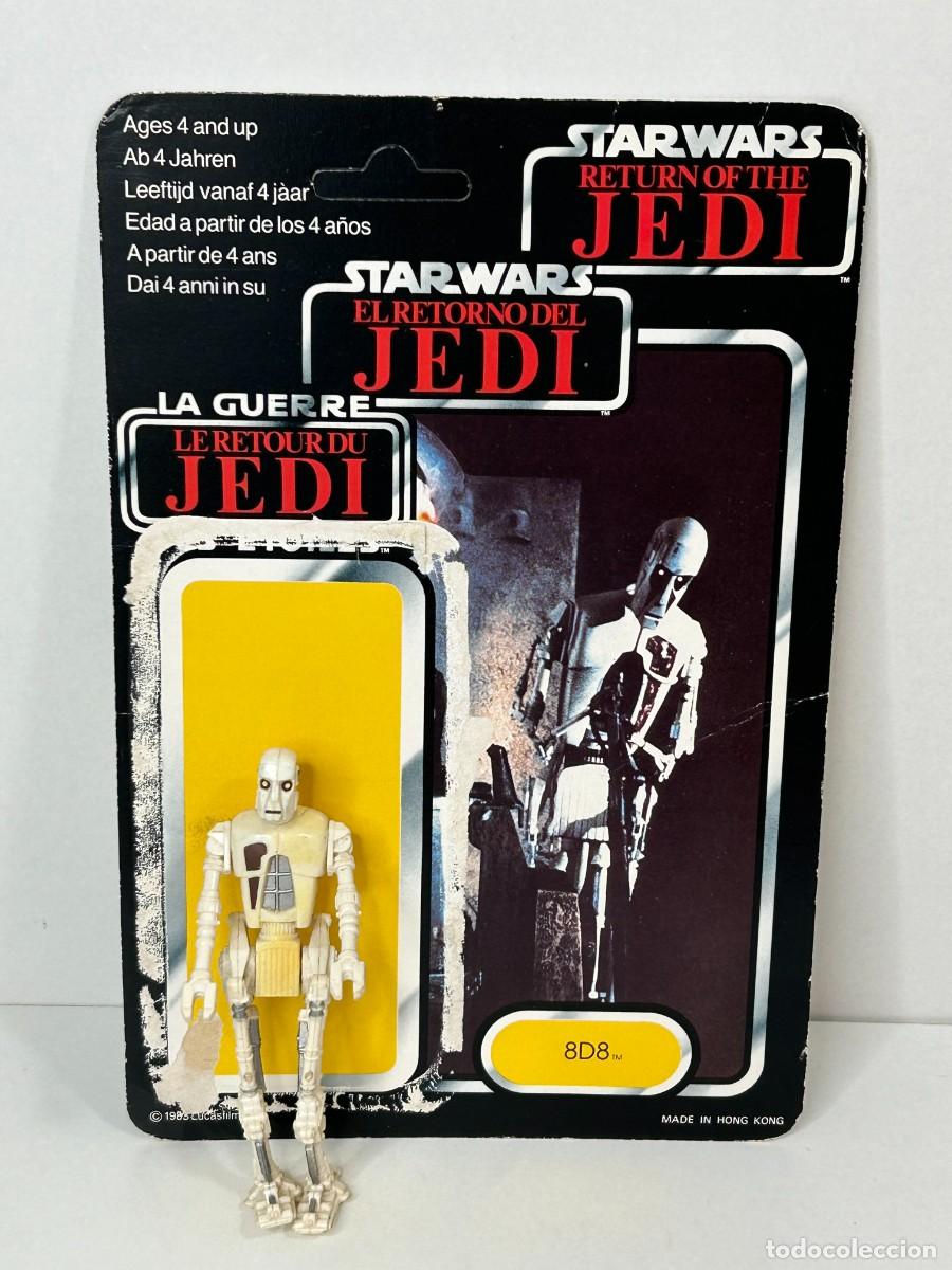 Figuras y mu&ntilde;ecos Star Wars: STAR WARS CART&Oacute;N BLISTER EL RETORNO DEL JEDI Y FIGURA ZUCKUSS PBP POCH SPAIN