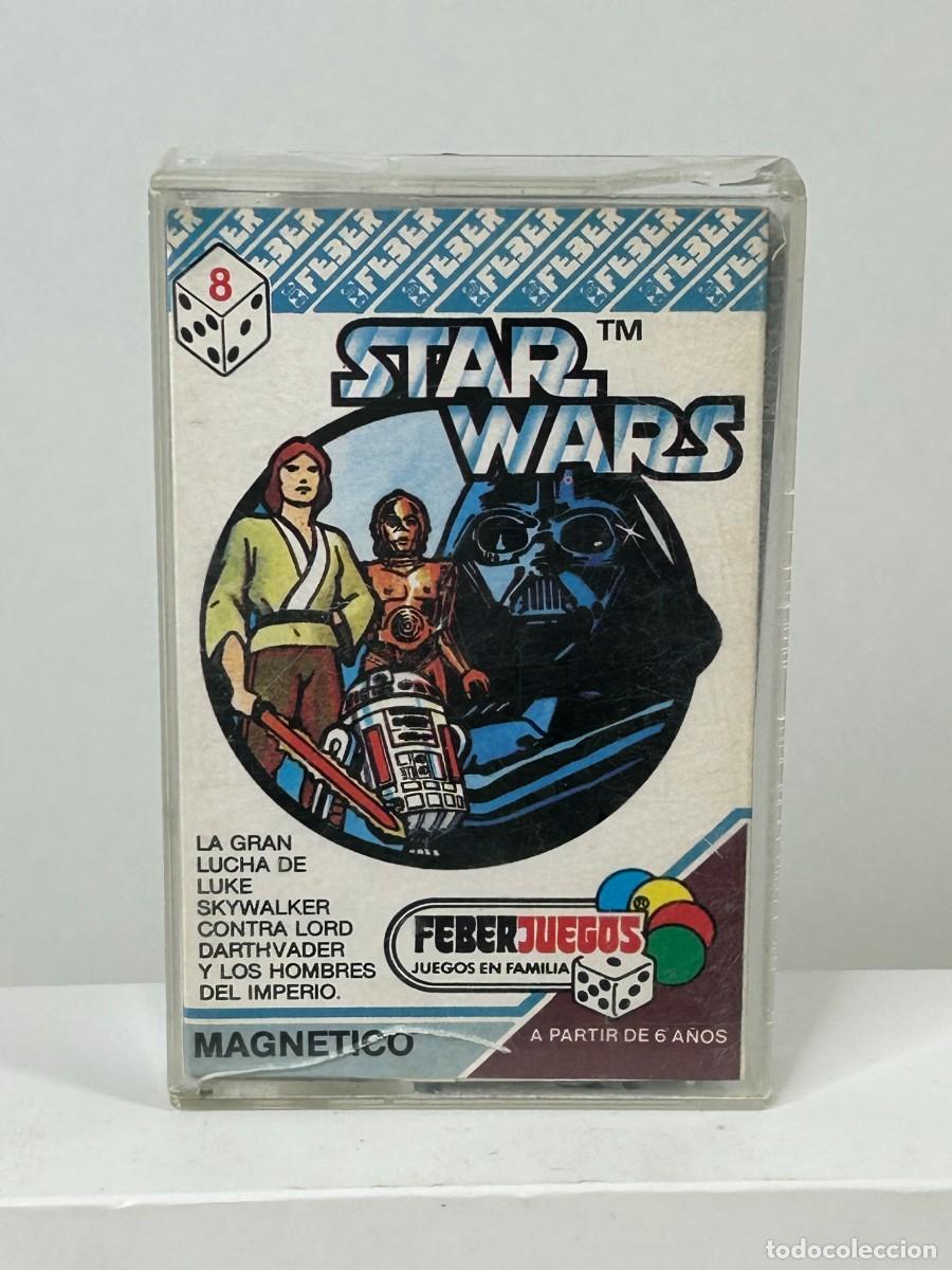 Figuras y mu&ntilde;ecos Star Wars: STAR WARS CASSETTE JUEGO MAGNETICO FEBER,A- LA GUERRA DE LAS GALAXIAS, B-EL IMPERIO CONTRAATACA