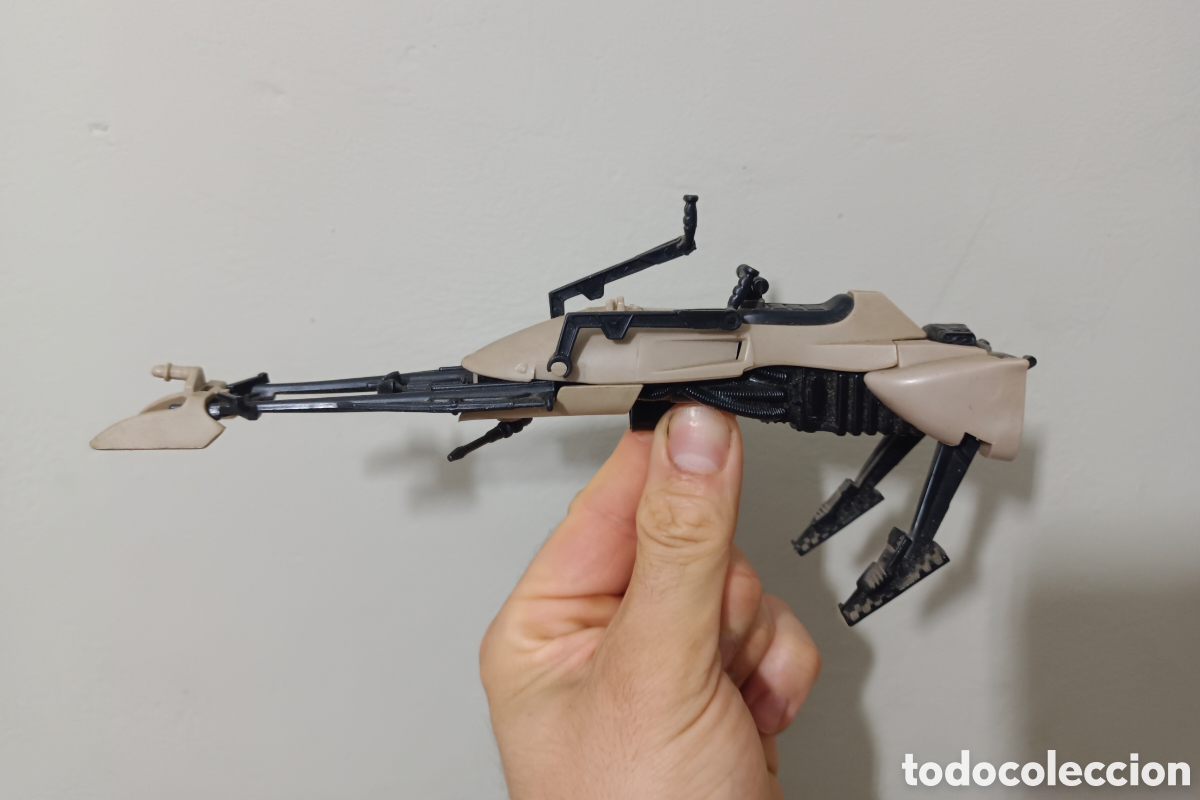 Figuras y mu&ntilde;ecos Star Wars: antigua nave star wars Speeder Bike macao kenner Lucas Film 1983