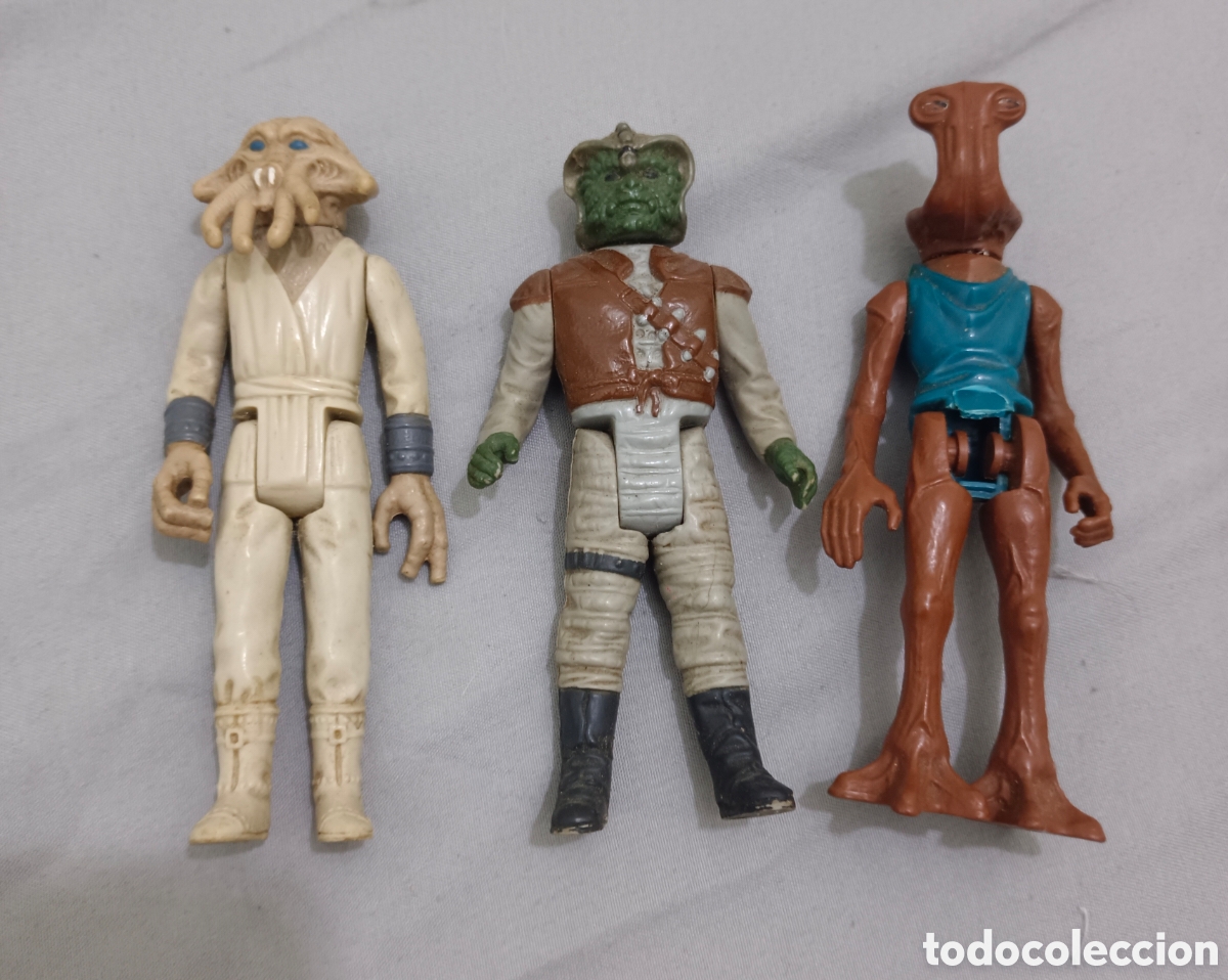 Figuras y mu&ntilde;ecos Star Wars: 3 figuras , mu&ntilde;ecos star wars kenner lucas film