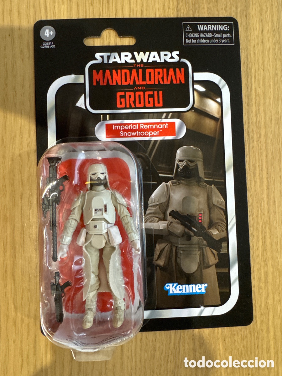 Figuras y mu&ntilde;ecos Star Wars: Figura Imperial Remnant Snowtrooper Star Wars The Mandalorian & Grogu The Vintage Collection Hasbro