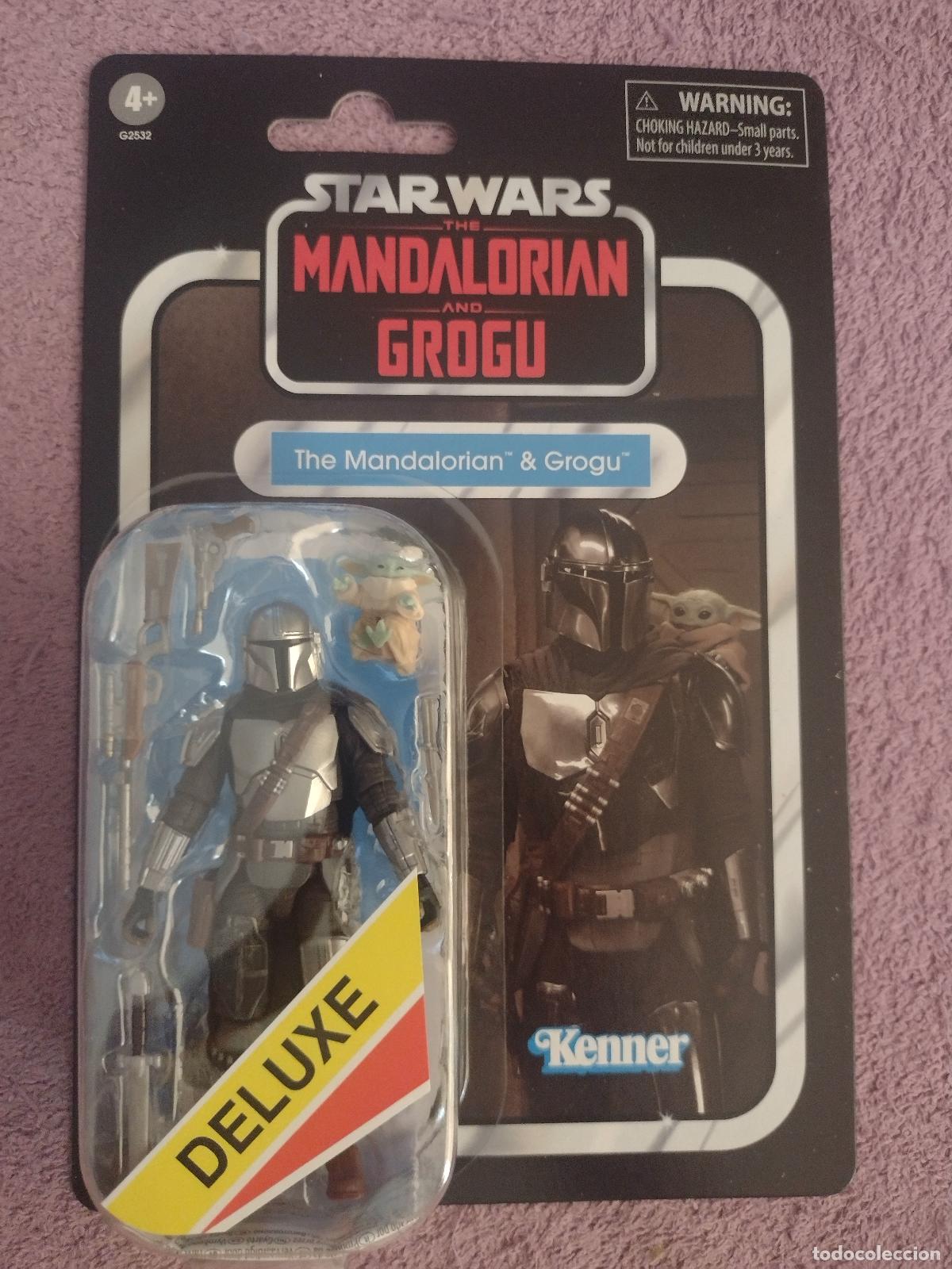 Figuras y mu&ntilde;ecos Star Wars: Star wars Vintage collection The Mandalorian & Grogu VC395