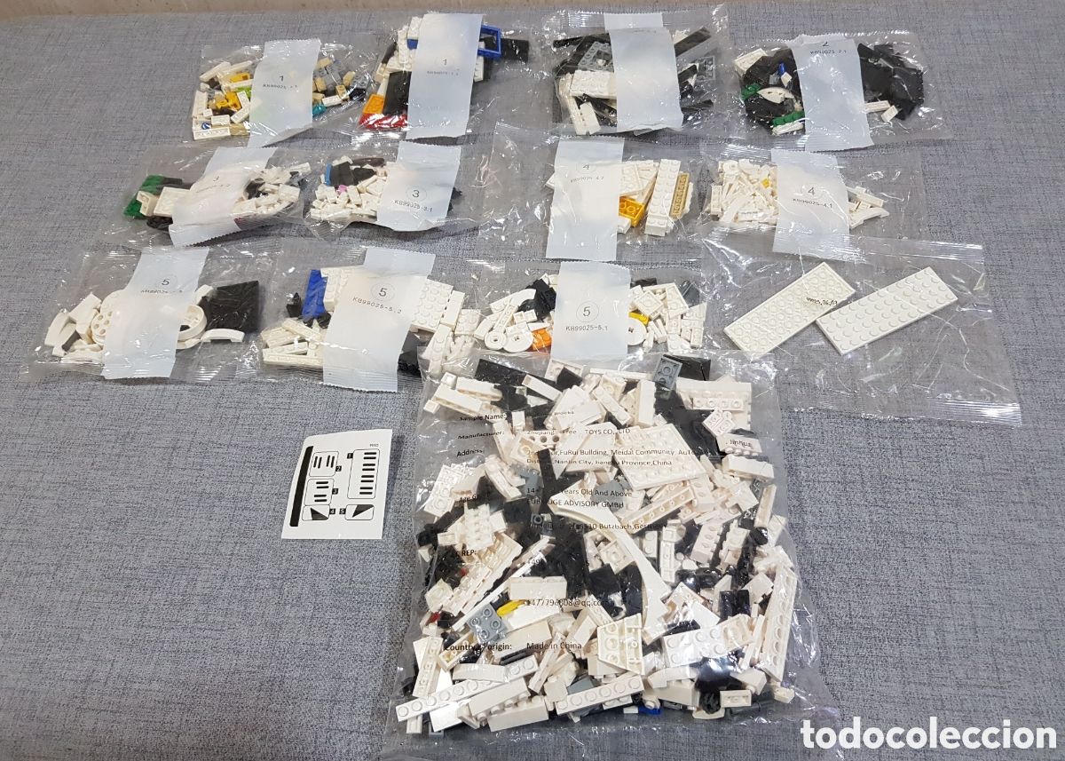 Figuras y mu&ntilde;ecos Star Wars: LEGO STAR WARS PIEZAS DE IMITACI&Oacute;N KNOCK-OFF BOLSAS PRECINTADAS