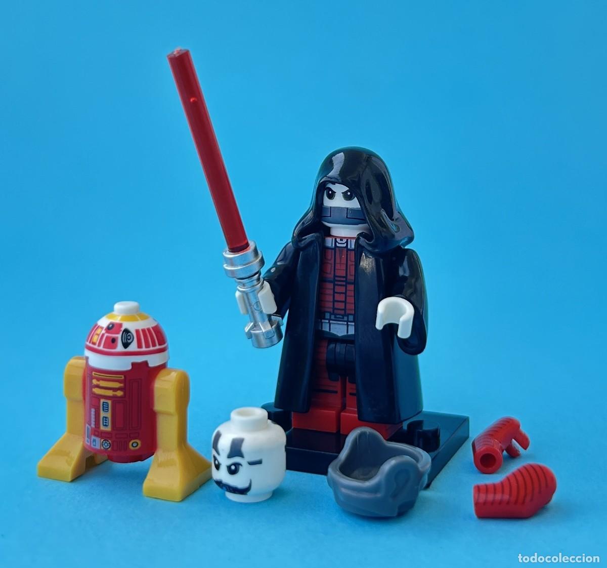 Figuras y mu&ntilde;ecos Star Wars: Darth Malak e L3-G0 (Star Wars) Minifigura Figura Minifigure Figure Minifig Figurine Mu&ntilde;eco