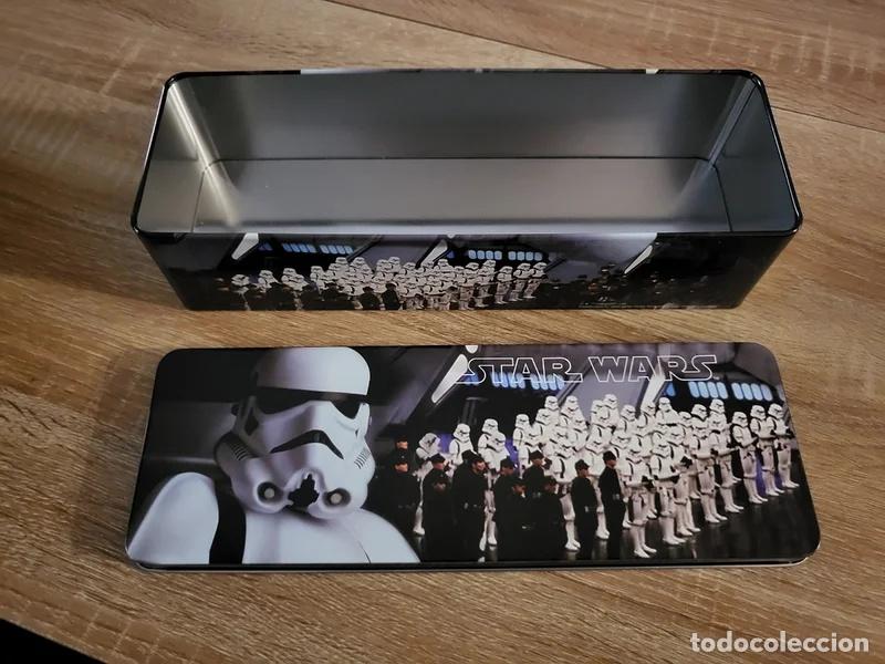 Figuras y mu&ntilde;ecos Star Wars: Caja met&aacute;lica rectangular Star Wars - Foto 3