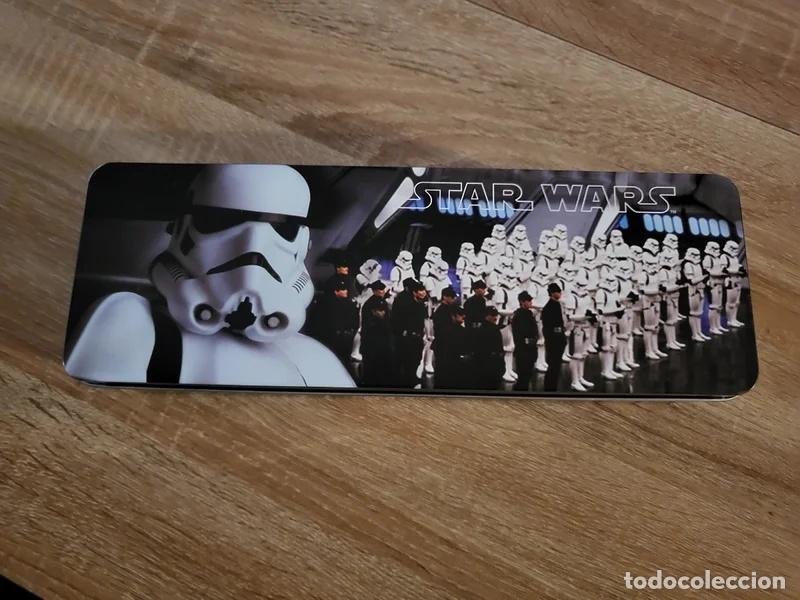 Figurines et Jouets Star Wars: Caja met&aacute;lica rectangular Star Wars